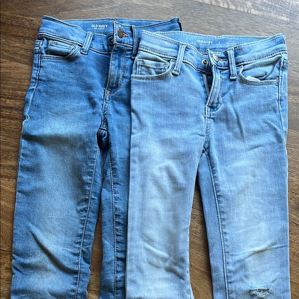 Old Navy Girls Light Blue Skinny Jeans